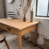 Oak veneer desk 1950