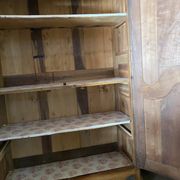 19th century solid cherry wardrobe