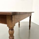 Small farmhouse table / desk in solid cherry wood