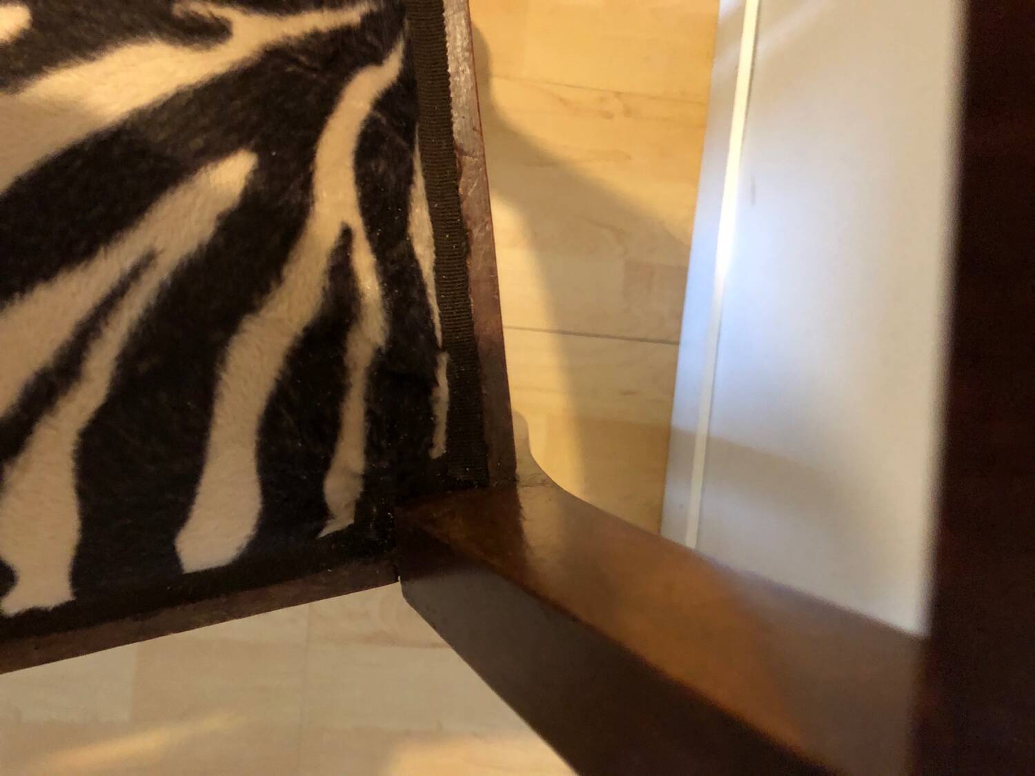 Vintage baroque style chair