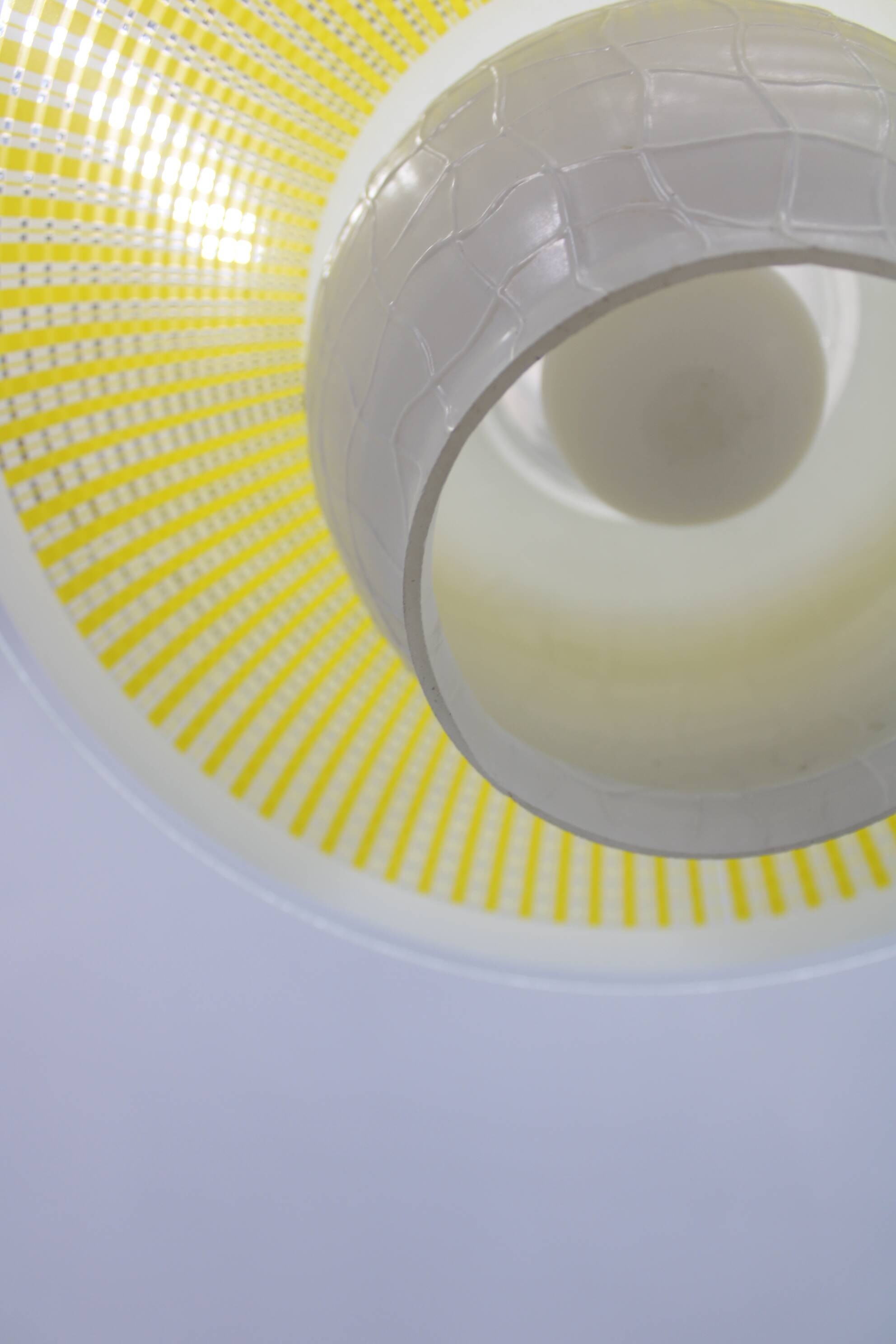 1970s Glass Pendant Light, Czechoslovakia