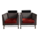 Paire de fauteuils Knoll - Ettore Sottsass