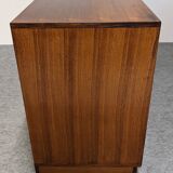 Modernist enfilade in rosewood attributed to O. Borsani, Italy circa 1970.