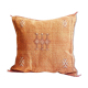 Sabra cushion cover cactus silk orange terracotta