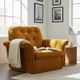 Vintage lounge set for 5, 3-seater convertible sofa and 2 armchairs, 70s.
