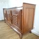 Rare French buffet "Pointe de Diamant" – Antique cabinetmaking work