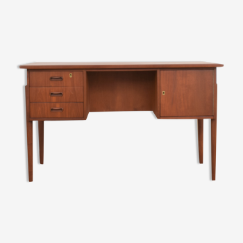 Mid-Century Danish Teak Desk, 1960s.