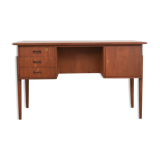Mid-Century Danish Teak Desk, 1960s.