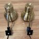 Set of 4 modular wall lights, Scandinavian design 1950.
