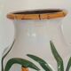 large bamboo vase signed Cartens Germany 1960