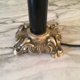 Brass foot lamp