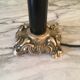 Brass foot lamp