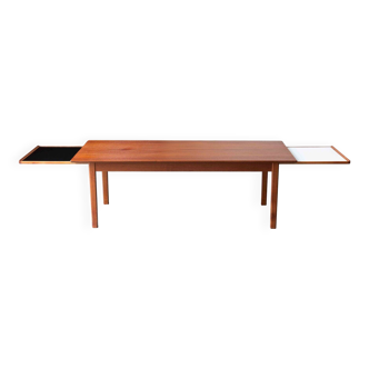 Extendable coffee table by Tove & Edvardt Kindt-Larsen