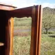 Louis XV library in rosewood marquetry