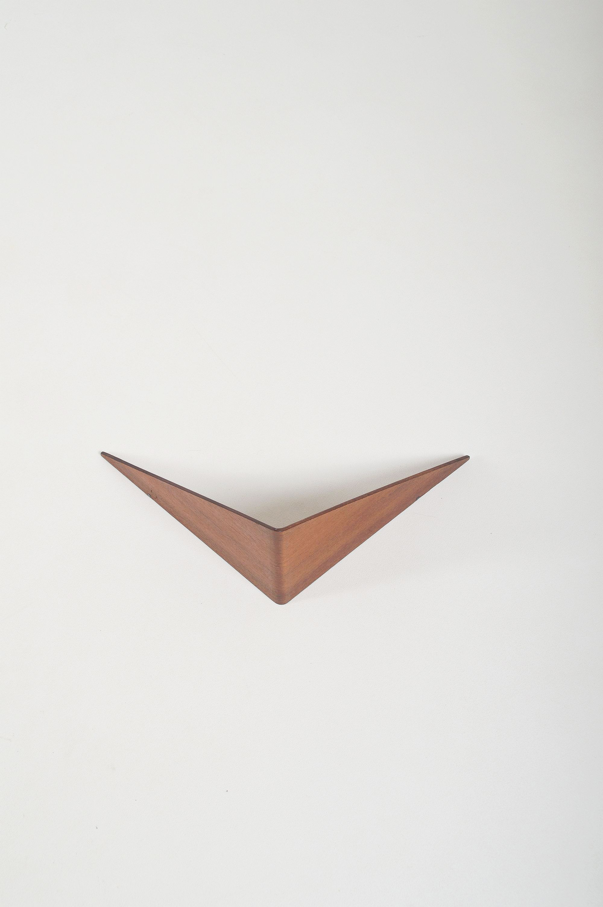 Danish Butterfly Wall Shelf attributed to Poul Cadovius for Cado, 1950s