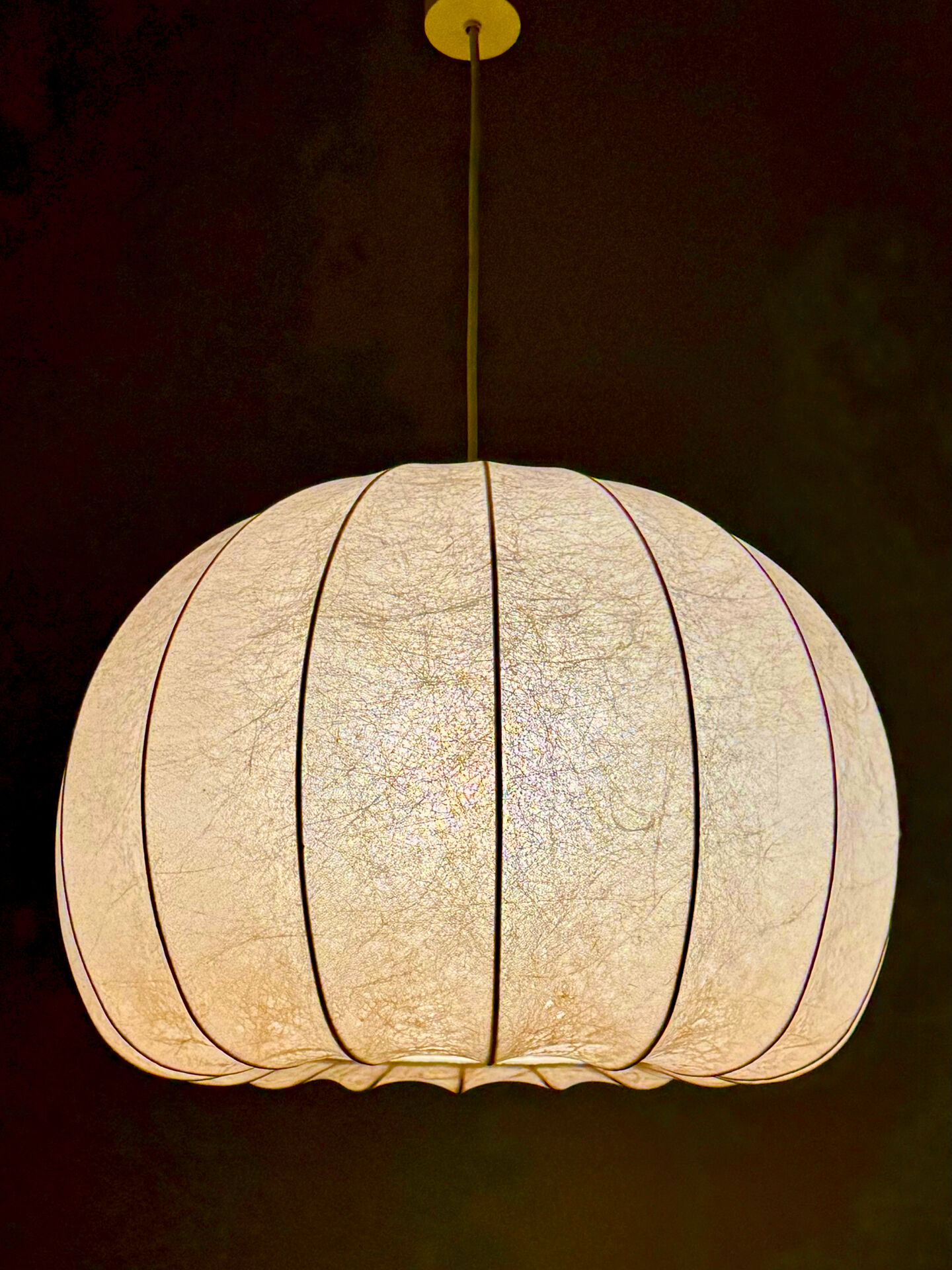 Large "Cocoon" pendant – Design by Goldkant Leuchten (1960s)
