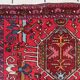 Handmade antique Persian Karajeh rug 90cm x 143cm, 1920s