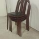 lot of 4 Chairs Mallet Stevens