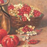 Nature Dead oil on rigid support