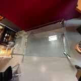 Glass coffee table