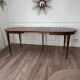 Table en teck ovale vintage