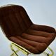 Midcentury set of four dining chairs, italy, 1970s