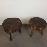 Brutalist Side Tables