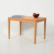 Table basse en hêtre scandinave des années 1950-60