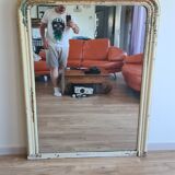 Mirror Louis Philippe shabby chic 139 x 106 cm
