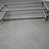 1930s Bauhaus chrome wall-mounted coat rack