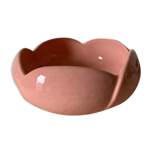 Saladier plat rose jacques Molin