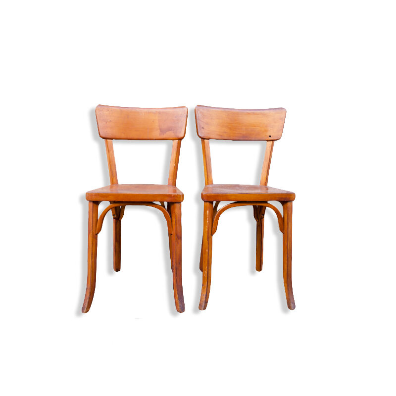 Pair of chairs bistro baumann