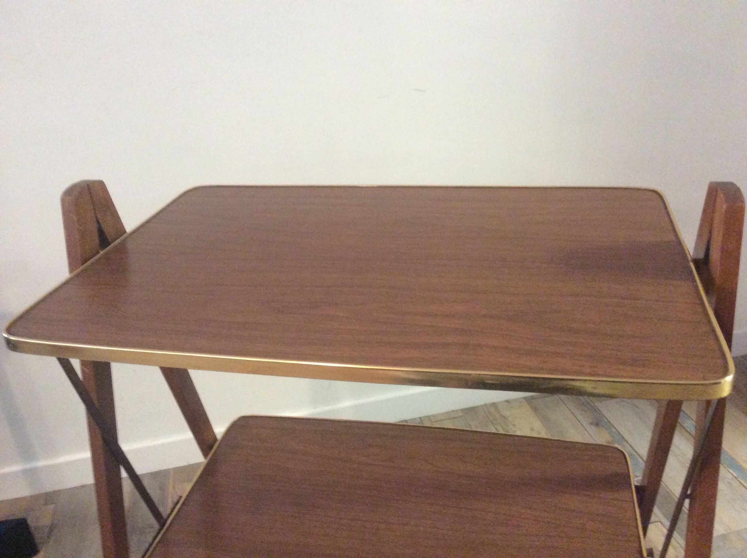 Scandinavian folding dessert from the 1960s