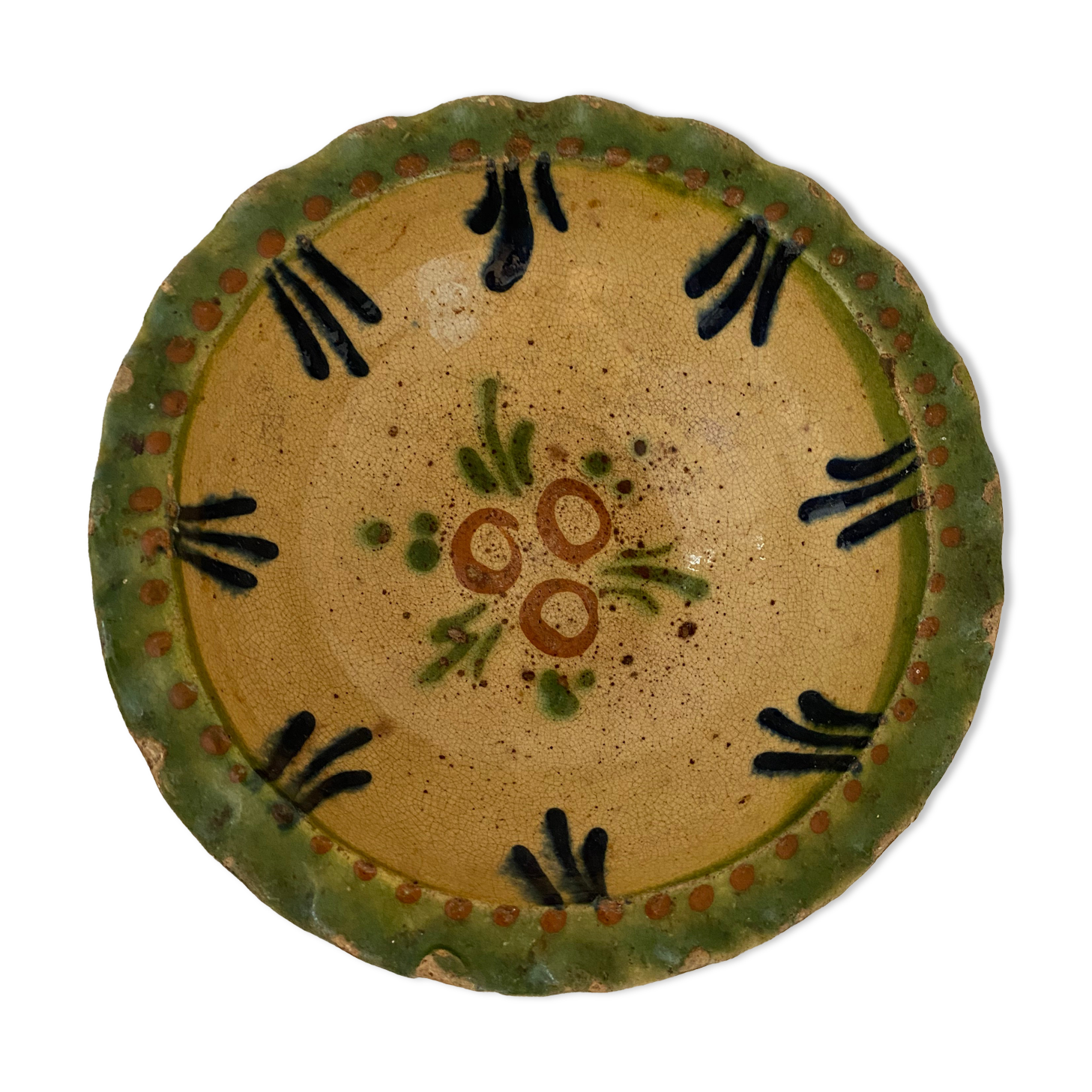 Savoyard folk art dish