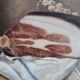 Still life with country ham by Jacques Jourdan