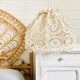 Suspension fleur vintage