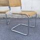 Pair cesca b32 chair design Marcel Breuer