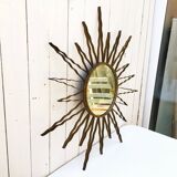 Large vintage 50's designer sun mirror