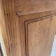 Oak sideboard with glass doors