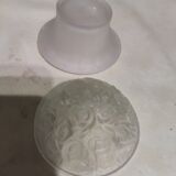 Moulded glass bonbonnière