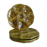 Set of oyster plates