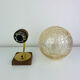 Globe glass wall light from the 1960s in Scandinavian style.