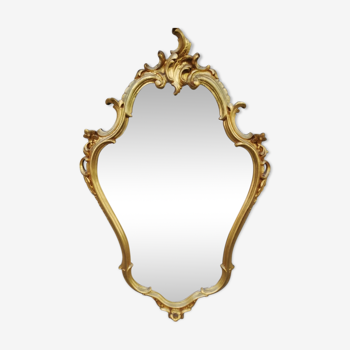 Louis XV 1960s style mirror - 88x54cm