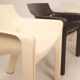 Ensemble de six fauteuils Gaudì par Vico Magistretti pour Artemide