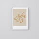 Botanical illustration giclee print, 50x70