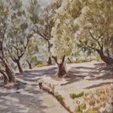 Nature painting table