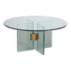 1970s Round coffee table by Peter Ghyczy from the Netherlands