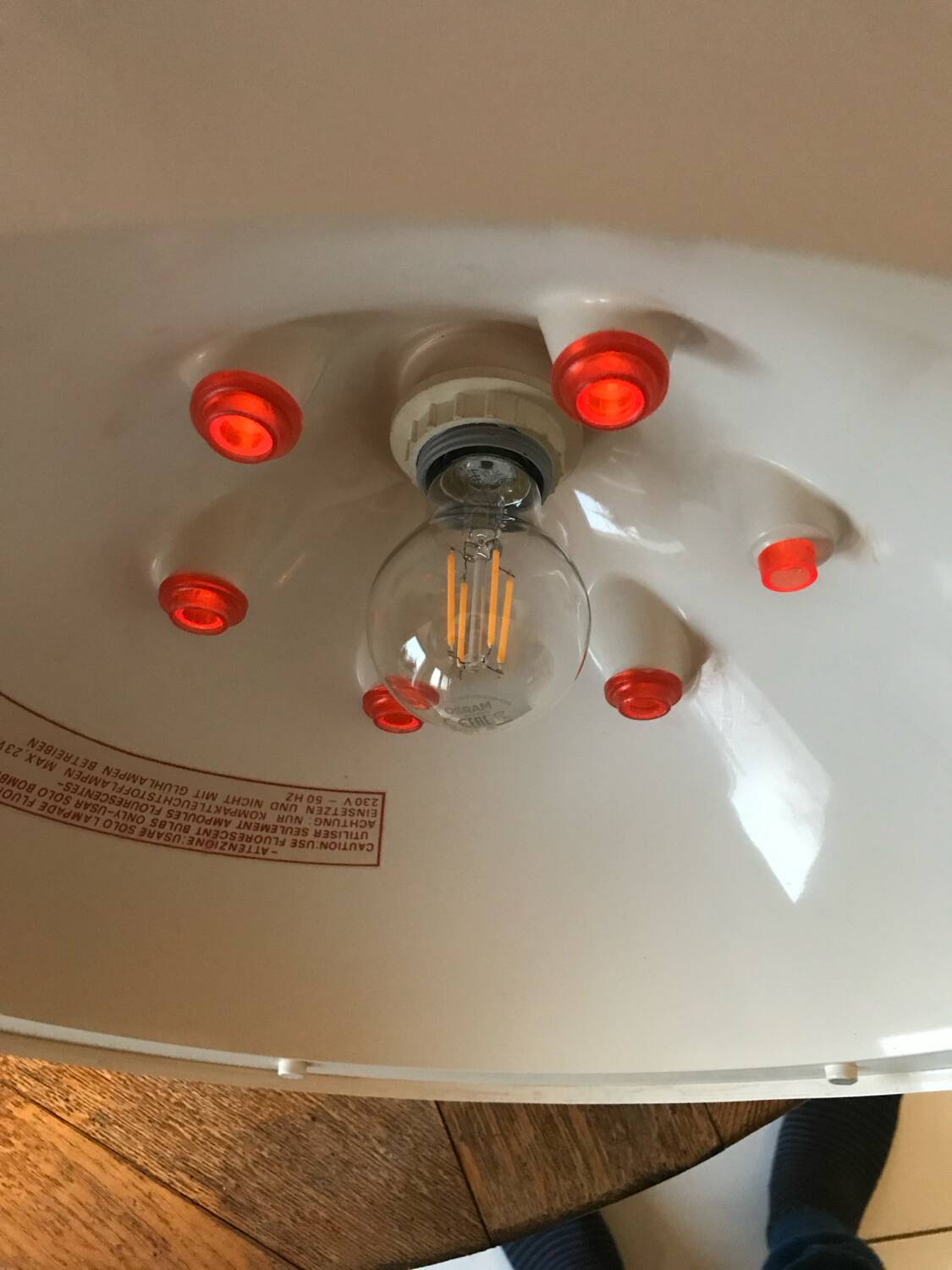 Starck pendant light for Flos