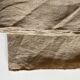 Pair of cloths in raw linen bise fabric XXL
