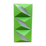 Wall lamp shape vintage origami